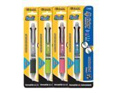 Bazic 2 In 1 Mechanical Pencil and 4 Color Pen Case Pack 144