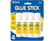 Bazic 8g 0.28 oz. Small Glue Stick 4 Pack Case Pack 72