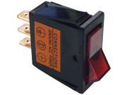BATTERY DOCTOR 20532 On off Illuminated 20 Amp Red Rocker for 12mm x 30mm Slot