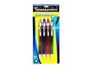 Retractable Ball Point Pens 4 Pack Black Ink Case Pack 48