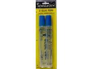 Squeeze Tube Glue Pen Clear 2 Pack Case Pack 48