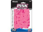 Bazic Pink Eraser Top 50 Pack Case Pack 72