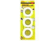 3 Pack Double Sided Tape Case Pack 24