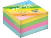 Bazic 587 48 85mm x 85mm 500 Ct. Color Paper Cube Pack of 48