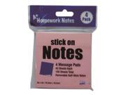 A Homework Stick On Notes 160 sheets Case Pack 48