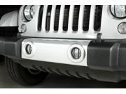 Outland Automotive Fog Light Euro Guards Black; 07 16 Jeep Wrangler Jk 391123113