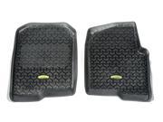 Outland Automotive Floor Liners Front Black; 04 08 Ford F 150 398290201