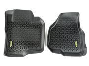 Outland Automotive Floor Liners Front Black; 11 12 Ford F 250 F 350 398290208