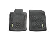 Outland Automotive Floor Liners Front Black; 10 13 Toyota 4Runner 398290440