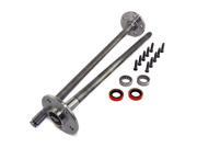 Alloy USA This high-strength rear axle shaft kit from Alloy USA fits 79-93 Ford Mustangs with a 5-lug 28-spline 8.8-inch rear axle. 12180 Alloy USA This high-strength rear axle shaft kit from Alloy USA fits 79-93 Ford Mustangs with a 5-lug 28-spline 8.8-inch rear axle. 12180