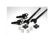 Alloy USA This chromoly front axle shaft kit from Alloy USA fits 03 06 Jeep TJ Wrangler Rubicons and 05 06 LJ Wrangler Rubicons with a Dana 44 front axle. 12265