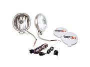 Rugged Ridge 15208.58 6-Inch Slim Halogen Fog Light Kit, Stainless Steel Housings Rugged Ridge 15208.58 6-Inch Slim Halogen Fog Light Kit, Stainless Steel Housings