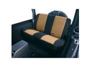 Rugged Ridge 13280.04 Fabric Rear Seat Covers 80 95 Jeep CJ And Wrangler