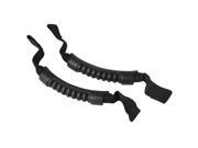 Rugged Ridge 13305.10 Front Headrest Grab Handles, Black, 07-14 Jeep Wrangler Rugged Ridge 13305.10 Front Headrest Grab Handles, Black, 07-14 Jeep Wrangler