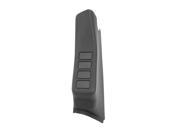 Rugged Ridge 17235.58 A Pillar Switch Pod; Textured Charcoal Gray; Mounts 4 Switches; Left Hand;