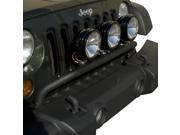 Rugged Ridge 11232.20 Bumper Mounted Light Bar Textured Black 07 14 Jeep Wrangler JK
