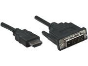 HDMI to DVI D Cable 6 Feet Case Pack 2