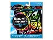Butterfly Light Catcher Scratch Art Kit 3362