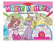 Magic Patterns Coloring Pad Pink