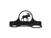 Village Wrought Iron HD 19 Hair Care Caddy Moose Silhouette