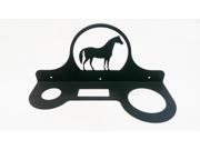 Village Wrought Iron HD 68 Hair Care Caddy Standing Horse Silhouette