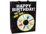 Happy Birthday You Are Older Than Spinner Gift Bag