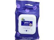 Yes To Blueberries Facial Cleansing Wipes 25 Count Pack of 3