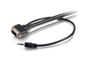 C2G 50229 35ft Select VGA 3.5mm A V Cable M M