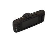 Nightvision LCD Twin Car Lens HD Cam Dashboard Mount MicroSD Recorder