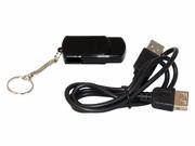 USB Rechargeable Keychain Spy Cam Micro Surveillance Portable Recorder