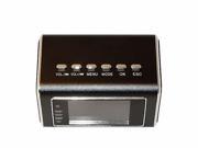 Portable Radio Alarm Clock Camera Rechargeable Spy Video Camcorder NEW