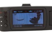 Auto Power On Recording Nightvision Two Lens Car Camera MicroSD Slot