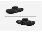 Easy Setup Small Vehicle Dual Camera Nightvision Dashboard Camcorder