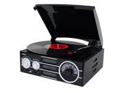 Jensen 3 Speed Stereo Turntable with AM FM Stereo Radio
