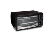 Better Chef IM 256B 9 Liter Toaster Oven Broiler Holds 4 Slices Black