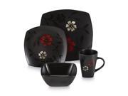 Gibson 99104.16 Dinnerware Set 16pc Essential Home Series Mystic Floral