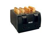 Better Chef IM 242B 4 Slice Toaster Adjustable Dual Control Black