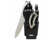 Cuisine Select 60554.15 Alistair Knife Block 15pc Cutlery Set Stainless