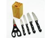 Collarette 64662.06 Kitchen Knife Block 6 pc Preparation Cutlery Set
