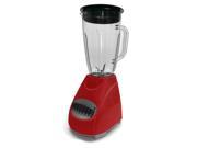 Brentwood Appliances Inc. JB 920R 12 Speed Blender with Glass Jar Red