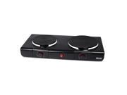 Better Chef IM 308DB 1500W Electric Countertop Range Dual Solid Element Black