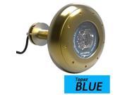 Bluefin LED Stingray S16 Underwater Light Thru Hull 5600L Topaz Blue
