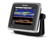 Raymarine a68 5.7 Combo GPS Downvision with Transom Mount Transducer with US Lake Coastal Chart by C Map