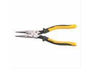 Klein Tools J2068C All Purpose Pliers Strips Cuts 8 16 AWG Solid Wire