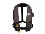 Blck Gray Mustang Deluxe Automatic Inflatable PFD W HIT