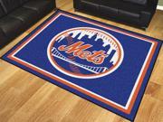 MLB New York Mets Rug 8 x10 Rug