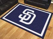 MLB San Diego Padres Rug 8 x10 Rug