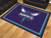 NBA Charlotte Hornets 8 x10 Rug