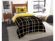 Iowa Collegiate Soft and Cozy Twin Comforter Set