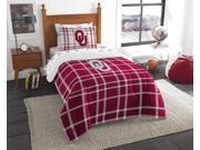 Oklahoma Collegiate Soft and Cozy Twin Comforter Set